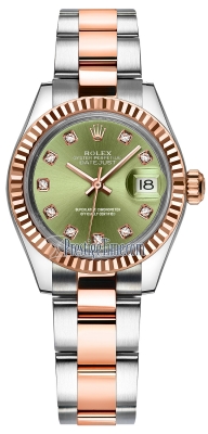 279171 Olive Green Diamond Oyster