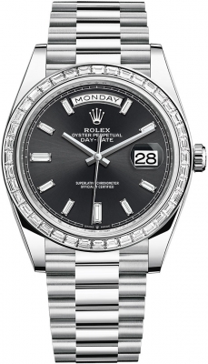 228396TBR Black Baguette